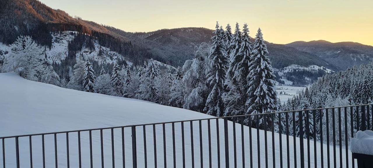 Penthouse Skyview Im Natur-Erlebnispark Bad Kleinkirchheim Patergassen Exteriér fotografie